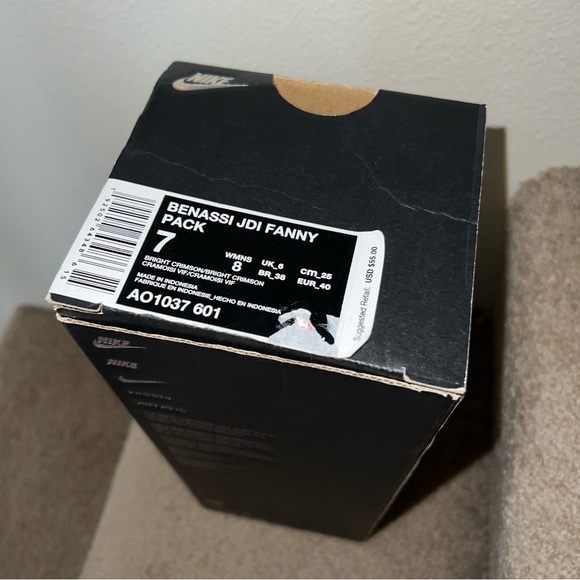 Nike Benassi JDI Fanny Pack Slides - Picture 6 of 6